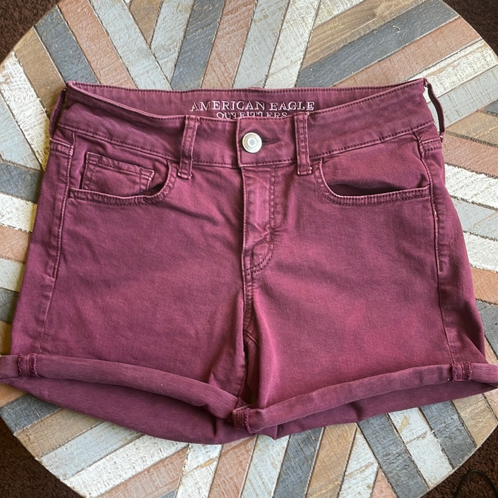 AE twill Midi shorts